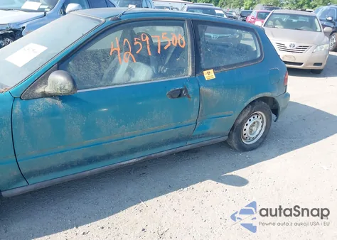 1995 Honda Civic Cx z USA, uszkodzony, nr VIN 2HGEH2351SH515655